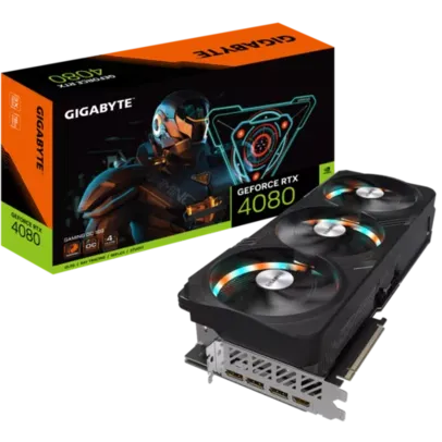 Placa de Video Gigabyte GeForce RTX 4080 GAMING OC, 16GB, GDDR6X, DLSS, Ray Tracing, GV-N4080GAMING OC-16GD