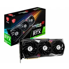 Placa de Video MSI GeForce RTX 3060 Gaming Z Trio, 12GB, GDDR6, 192-bit, 912-V390-245