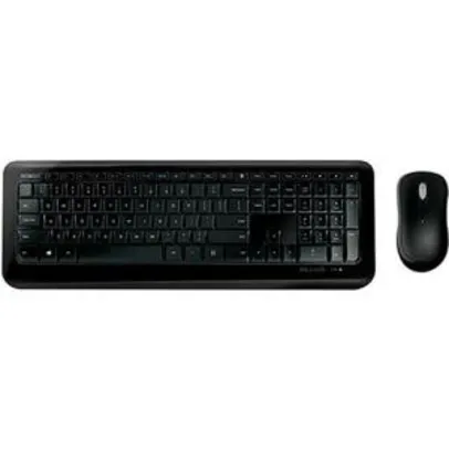 [APP] Kit Teclado e Mouse Wireless 850 - Microsoft (R$ 76 AME)