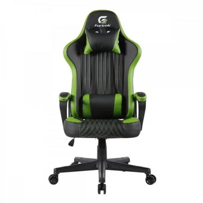 Cadeira Gamer Vickers Preta/Verde FORTREK | R$854