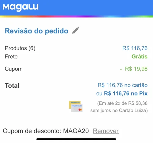 Imagen na descrição da promoção