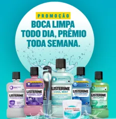 Promoção Listerine Temporada Saude Bucal - CONCORRA A R$ 30 MIL