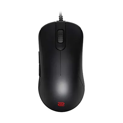 Mouse BenQ ZOWIE ZA12-B para e-Sports, sensor 3360, ideal para destros, médio, perfil alto, preto, ajuste de DPI 400/800/1600/3200