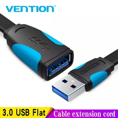 Cabo Extensor usb 2.0 Vention 0.5m | R$0,06