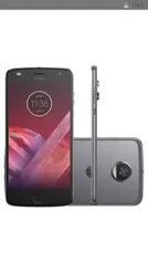 Smartphone Motorola Moto Z2 Play Dual Chip Android 7.1.1 Nougat Tela 5,5" Octa-Core 2.2 GHz 64GB Câmera 12MP - PlatinumR$ 1424