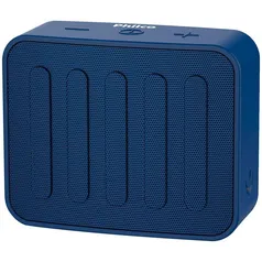 Caixa de Som Philco Bluetooth Speaker PBS10BTA Azul, 8hrs autonomia, IPX6