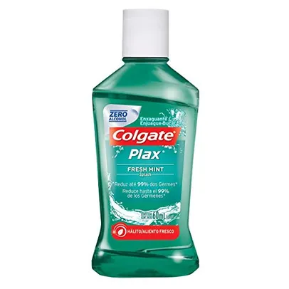 [Recorrência] Enxaguante Bucal Colgate Plax Fresh Mint 60Ml - Pocket 