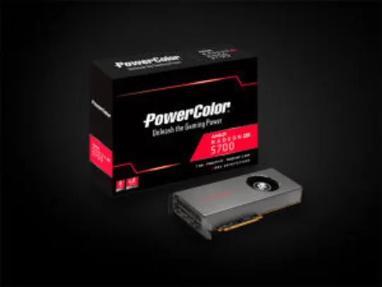 [30% de Ame] Placa de Video Power Color Radeon RX 5700 8GB 8GBD6-M3DH - R$1945