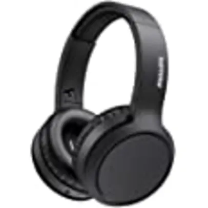 PHILIPS Headphone bluetooth over-ear com microfone, reforço de graves e energia para 29 horas na cor preto TAH5205BK/00, 18,5 x 19,5 x 4 cm | Amazon.c