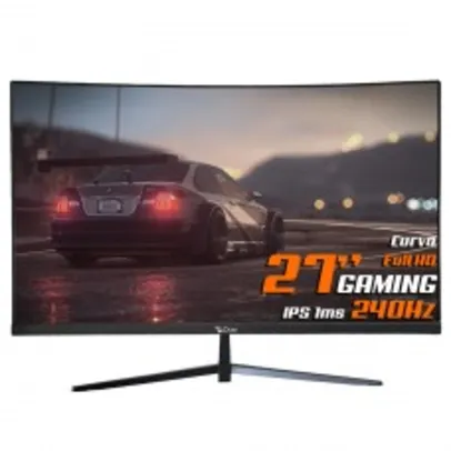 Monitor Gamer Duex, 27 Pol, Curvo, Full HD, IPS, 240Hz, 1ms, FreeSync, HDMI/DP, DX270ZG