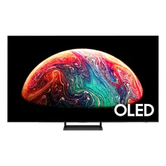 Samsung Smart TV 55" OLED 4K 55S90C 2023, Painel de Pontos Quanticos, Painel até 144hz, Processador 