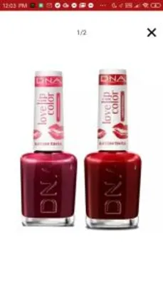 Kit 2 Batons Tinta - Love Lip Color –  DNA Italy | R$9