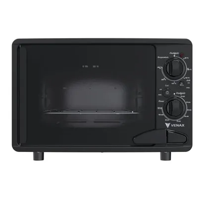 Foto do produto Forno Elétrico Luxo 45 Litros Venax Preto Fosco