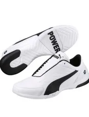 Tênis Puma BMW MMS Kart Cat III - Branco e Preto R$ 180