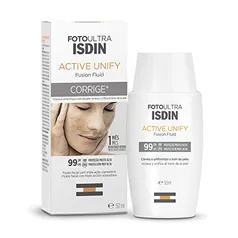 [Rec] Protetor Solar e Clareador Facial ISDIN Active Unify Sem Cor FPS 99 - 50ml