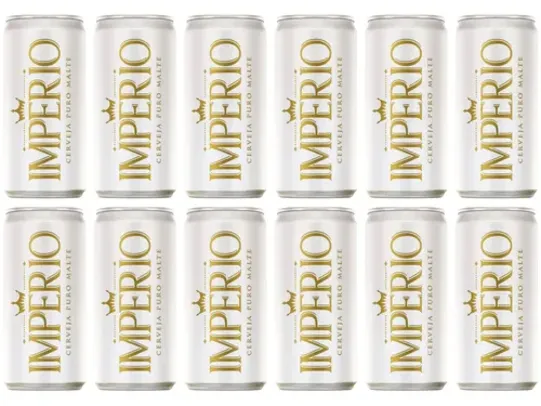 Cerveja Imperio Puro Malte Lata 269ml 1,97 a unidade