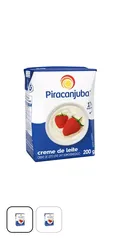 Creme de leite piracanjuba 200g