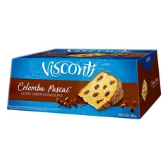 COLOMBA PÁSCOAL VISCONTI GOTAS DE CHOCOLATE 400G | R$8