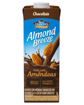 Bebida de Amêndoas Almond Breeze Chocolate 1L | R$10