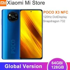 Smartphone Poco X3 128gb R$1322