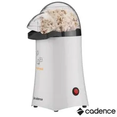 Pipoqueira Cadence com Compartimento para Manteiga e Colher Dosadora Branco - POP201 - CFPOP201BCO Por R$67,19