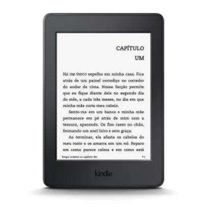 E-Reader Kindle Paperwhite, Wi-Fi, 4 GB Preto AO0456 - R$359