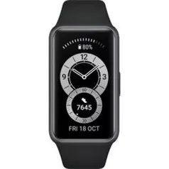[AME SC R$ 144] Smartwatch HUAWEI Band 6 1.47''AMOLED Bluetooth Monitoramento de Frequência Cardíaca