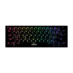 Teclado Gamer Mecânico Gamdias Hermes E3, RGB, Switch Blue, Black, ANSI | R$313