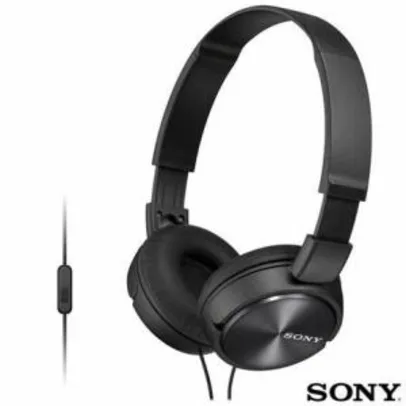 Fone de Ouvido Sony Headphone Preto - R$77