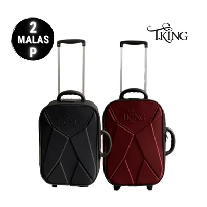 2 Malas de viagem pequena (bordo) - T.King - Mala de Bordo - Magazine Luiza