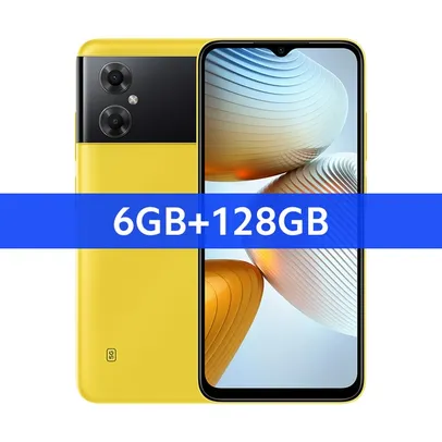 Smartphone Poco M4 128GB/6gb 5G NFC - Versão Global