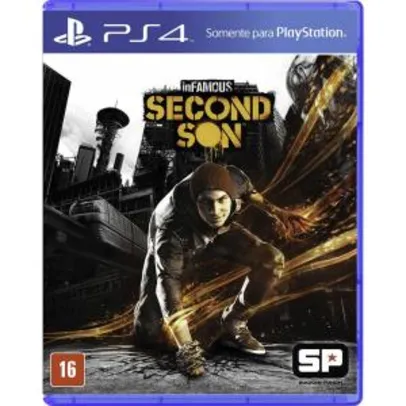 Infamous Second Son PS4, R$56 Boleto / R$51 CC-Sub