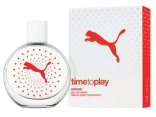 [SUBMARINO] Perfume Puma Time To Play Woman Eau de Toilette 60ml - R$ 39,90