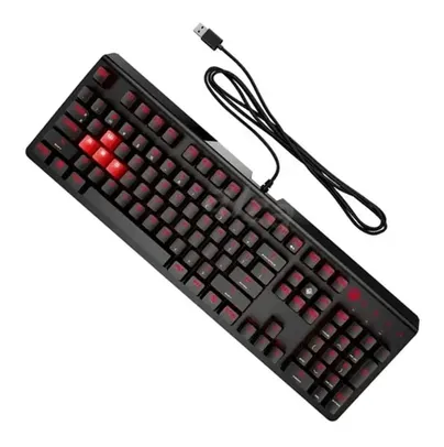 Teclado Gamer Hp Omen 1100 Mecânico - Em Espanhol