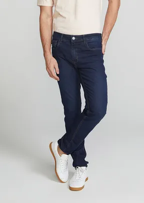 Calça Jeans Masculina Com Elastano Skinny - Azul HERING (tamanho 36)