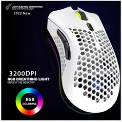 Mouse Gamer Sem fio 3200 DPI Bm600 recarregável usb