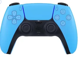 Controle PS5 sem Fio DualSense Sony Starlight Blue