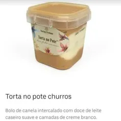 [Goiânia] 2 Tortas no Pote Sabor Churros Mariana Perdomo R$8,74