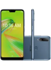 Smartphone Asus Zenfone Shot Plus 128GB (64GB + 64GB de Cartão MicroSD) Azul Octa-Core 4GB de RAM Tela 6,2 Câm. Tripla + Selfie 8MP | R$ 854