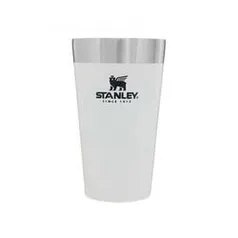 (CC SUB + AME= R$87) Copo térmico de cerveja STANLEY 473ml - Branco sem tampa | R$ 108