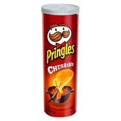 (REG/L4P3) Batata Frita Pringles Tubo Churrasco 120 g