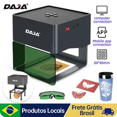 [DoBrasil] Mini Gravador a Laser Portátil Bluetooth Diy DAJA DJ6