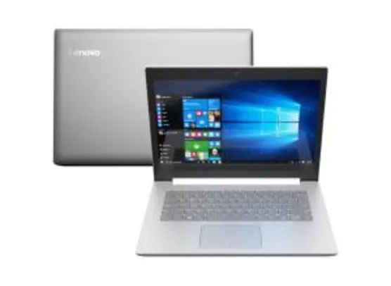 [VOLTOU] Notebook Lenovo Ideapad 320 Full HD - Intel Core i5-7200U 4GB 1TB Tela Full HD 15.6" Linux - BIVOLT R$1.649