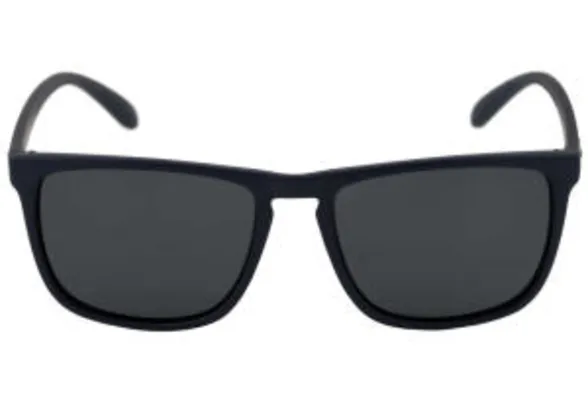 Óculos de Sol D01 Azul Fosco/Preto Polarizado - Lente 5,5cm - R$ 44,91