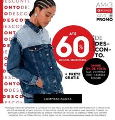 Até 60% Off em lista selecionada Renner