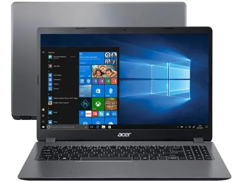 Notebook Acer A315-56-311J Intel Core I3 8Gb - 256Gb Ssd 15,6 Full Hd