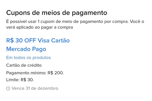 Imagen na descrição da promoção