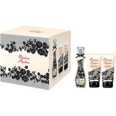 [Americanas] Kit Eau de Parfum Christina Aguilera Signature - Perfume 30ml + Gel de Banho 50ml + Loção Corporal 50ml - por R$59
