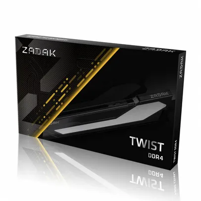 Memória DDR4 Zadak Twist, Black, 8GB, 3000MHz | R$ 219