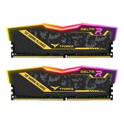 MEMORIA TEAM GROUP T-FORCE DELTA RGB TUF GAMING 16GB (2X8) DDR4 3200MHZ